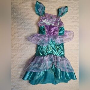 🧜‍♀️ Little Mermaid Ariel Inspired Costume Dress Girls Size 100